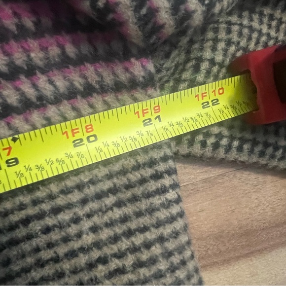 BODEN Double-Breasted Checked Coat Women’s Size 10 - Picture 13 of 16